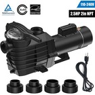 2 5hp Swimming Pool Pump Inground 98ft Hmax 9000gph 2   Npt 110-240v For Hayward
