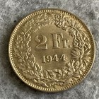 Lot 7 World Coins 1920-b Switzerland 2fr Wwii Germany 50 Pf Empire 10 Mexico 10c