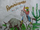  Vintage 1970s Reminiscence New York City Retro Store Cowboy   Indian Tote Bag