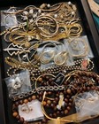 Lot Of Antique To Vintage    craft    Pieces And Parts Jewelry  Repair  Harvest 