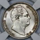 1834 Great Britain Silver 6p Sixpence Ngc Ms 65