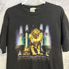 Vintage Mgm Grand Las Vegas Casino T Shirt Mens Xl Black Short Sleeve 