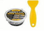 Concrete Step Repair Adhesive Filler Crack Cracks Cement Patch Wall Hole   Drive