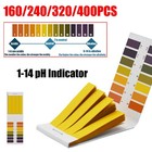 160-400pcs Litmus Tester Urine Saliva 1-14 Ph Indicator Test Laboratory Paper
