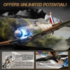 Volantexrc Brushless 500mm Rc Plane  4-ch Rtf Spitfire Remote Control Airplane
