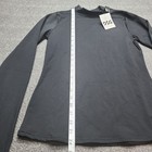 Dsg Cwc Mock Neck Top Womens S Black New Compression Long Sleeve Thumbholes