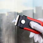 Razor Blade Scraper Tool With Blade Storage Container  Glass Cooktop Stove Scrap