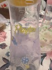 4 - 8oz - Playtex Decorated Nurser Flat Top Nipple Drop In - Vintage Baby Bottle