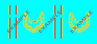 1 64   hot Bird  Replica Replica Decal Yellow Scr-0243