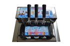 Soft Serve Ice Cream  Machine 3 Flavors Frozen Yogurt Maker Cone Table Type
