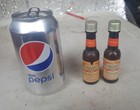 Antique Vintage Budweiser Beer Bottle  Salt   Pepper Shaker 