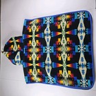 Pendleton Hooded Towel Vintage Poncho Rn 29685 Kids 100  Cotton