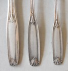 Vintage Dunes Hotel Restaurant Silverplate 3 Piece Place Setting P7372