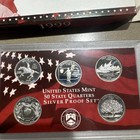 1999 S United States Mint Silver Proof Set 9 Coins Ogp Box Coa 90  Silver