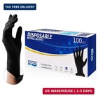 Kkd Nitrile Gloves Disposable 100 Count 5 5 Mil Latex Free   Powder Free Gloves 