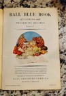 The Ball Blue Book Of Canning   Preserving Recipes-edition S-1935