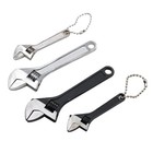 2 5inch 4inch Adjustable Wrench Steel Wrench Mini Open-end Wrench Mini Tool Blak