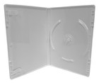 100 Premium Standard Shiny Glossy White Color Single Dvd Cases   100 Opp Bags