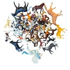 Unbranded Huge Mixed Lot Of Horses Various Sizes And Years Collection Miniature