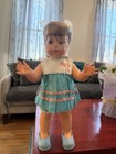 Ideal Goody Two Shoes Doll Walking 19  Tall - 1965 W  Original Outfit Works Well