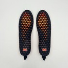 Mobile Warming Heated Insoles Bluetooth Rechargeable Black Winter Sport Pair
