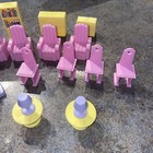 Lot Of Mixed Vintage Miniature Dollhouse Furniture And Accessories