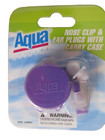 Aqua Sport Nose Clip And Earplug Set   ea-1951  New In Package
