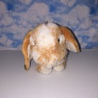 Ganz Webkinz Signature Lop Bunny Plush Stuffed Animal Tan White No Code