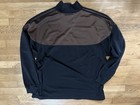 Vintage 80s Adidas Track Suit 1 4 Zip  Made In Macau Mens Xl  52    Brown Black Ec