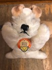 Vintage Steiff Cosy Foxy Chest Name Tag Original Ribbon 1958-63  7  Rare 