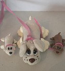Vintage Pound Puppies Lot 1996 Lgt Galoob Wiggle N Walk Pull Toy   Minis