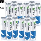 Ebl Aaa Alkaline Batteries 1 5v Lot Of  Triple A 10 Years Shelf Life