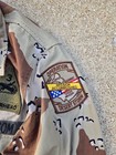Patched 6-color Desert    chocolate Chip    Dbdu Jacket   Gulf War Era   Xl Regular 