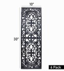 Non-slip Stair Treads Indoor 6 Pack Staircase Step Rubber Outdoor Floor Mats