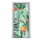 3d Home Art Door Wall Self Adhesive Removable Sticker Flowers Tropical Flowers