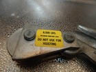 8500 Lb Working Load Snatch Block With Hook - Up To 3 8  Dia  Cable - Nos