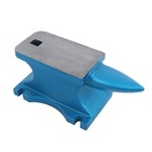 44lbs Round Horn Cast Iron Anvil Blacksmith Anvil Hard Hole Forging Tool