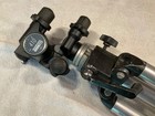 Manfrotto 410 Junior Geared Head Bogen 3275 On Silver Aluminum Tripod Legs -read