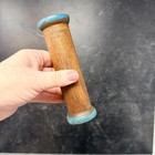 Vintage Medium Wood Wooden Spool Rustic Textile Bobbin Decor Handmade 6 
