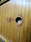 Vintage Russian Nepeneno4ka String Wooden Lap Harp Musical Instrument