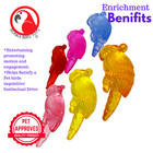 Bonka Bird Toys 2526 Pk6 Color Acrylic Parrot Beads Discontinued