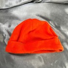 Nike Unisex 7    Beanie Cap Infant O-9 Months Orange White Swoosh Baby Winter Gift