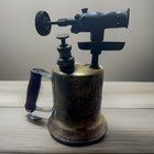 Montgomery Wards Eclipse Quality Brass Blow Torch Vintage Antique