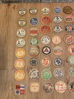 Lot Of 92 Vintage German And European Beer Coaster From Mid Century Era