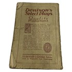 1931 The Red-headed Stepchild Charles George Denison s Select Plays Script Vtg