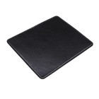Leather Mouse Pad W Stitched Edges   Non-slip Base  Smooth Surface Gaming Pad