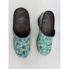 Dansko Women s Lt Pro Blue Heart Patent Clogs Workwear Shoes