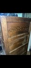 Antique Oak File Cabinet Globe 1900 s 4 Drawer Standard Size Refinished Restored