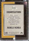 Star Trek The Original Series Season 2 Autograph A34 - Nichelle Nichols