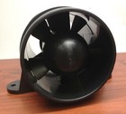 Marine High Performance Turbo In Line Bilge Blower 5  L X 5   w X 3       H  Black